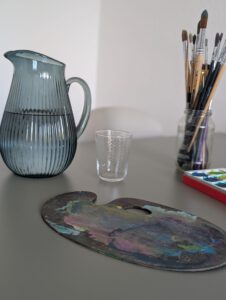 Kreative psychologische Beratung auf Grundlage der Kunsttherapeutischen Ausbildung. 